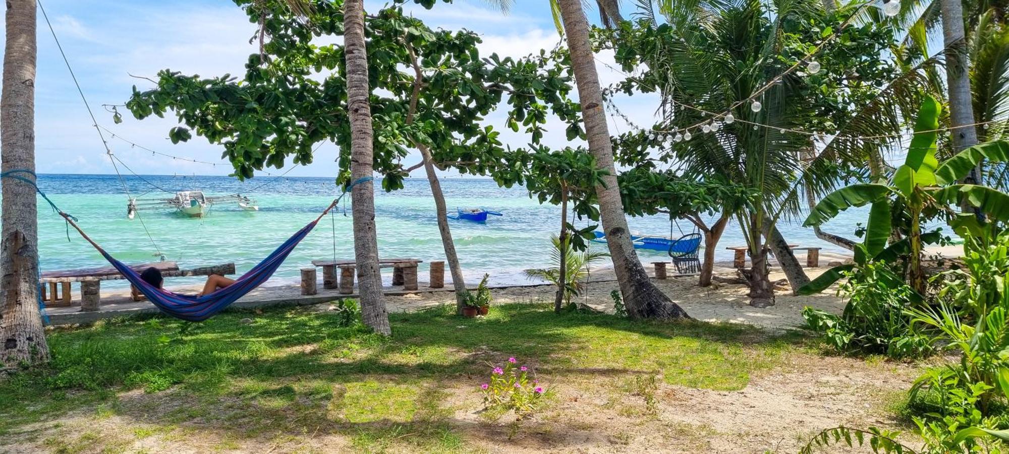 A Pousada Blue House Backpackers Siquijor San Juan  Exterior foto